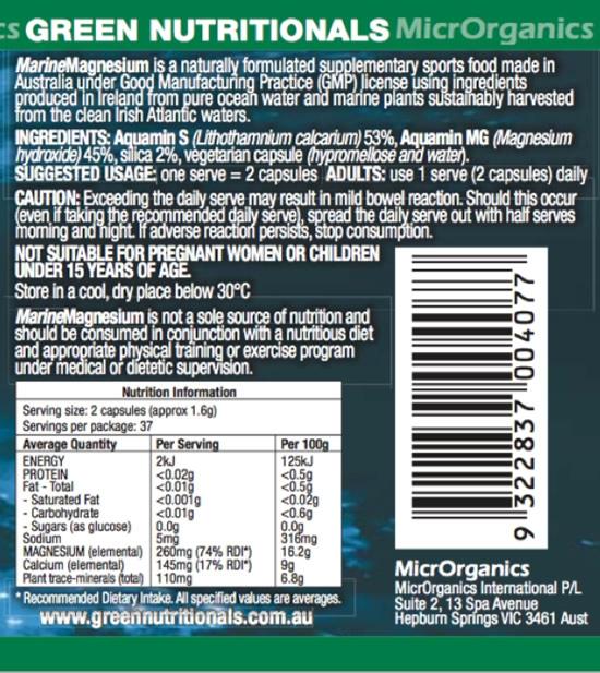 Microrganics Marine Magnesium