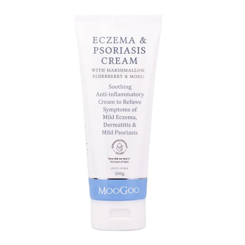 MooGoo Eczema and Psoriasis Cream with Marshmallow 200g