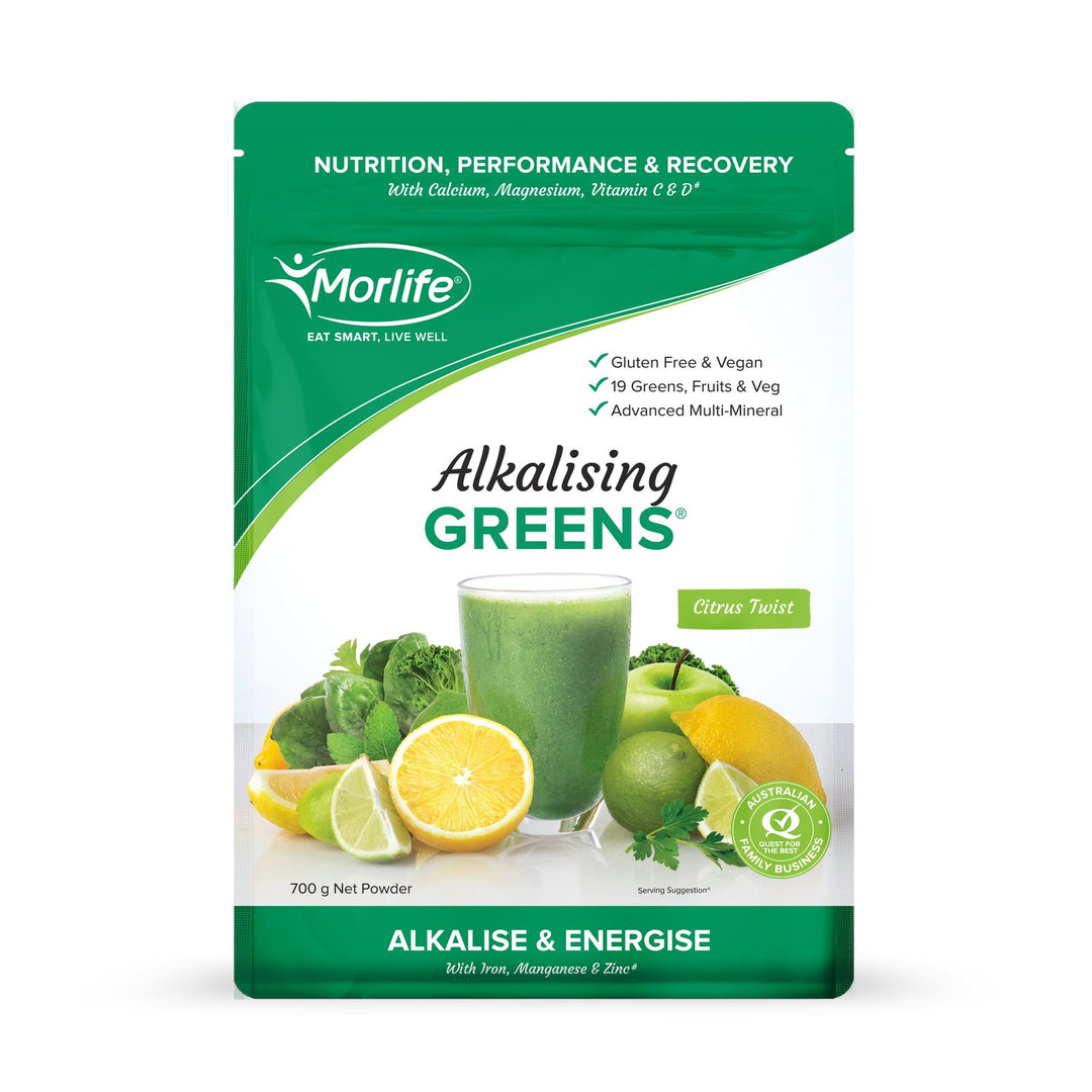 Morlife Alkalising Greens Berry Burst 700G