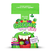 Morlife Greens Kidz Powder Yummy Berry Taste Powder