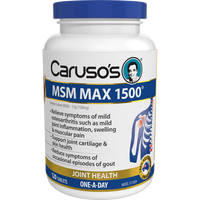 CARU MSM MAX 1500 12 120 Tablets | Mr Vitamins