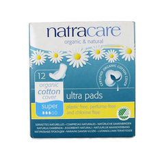 Natracare Ultra Pads Wings - Super