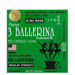Natural Green Leaf 3 Ballerina Tea