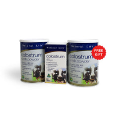Natural Life Buy 2 Colostrum Powders And Get 1 FREE Colostrum Tablets