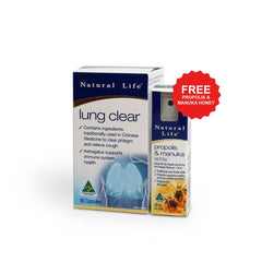 Natural Life Lung Clear with Free Spray value Pack