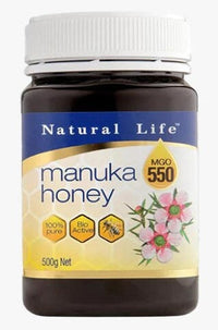 Natural Life Manuka Honey MGO 550 | Mr Vitamins
