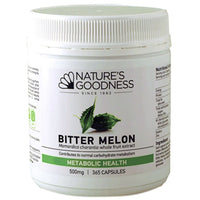 NG BITTER MELON 365C 365 Capsules | Mr Vitamins