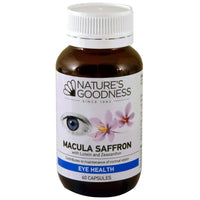 NG MACULA SAFFRON 60 60 Capsules | Mr Vitamins