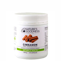 Natures Goodness Cinnamon 600mg