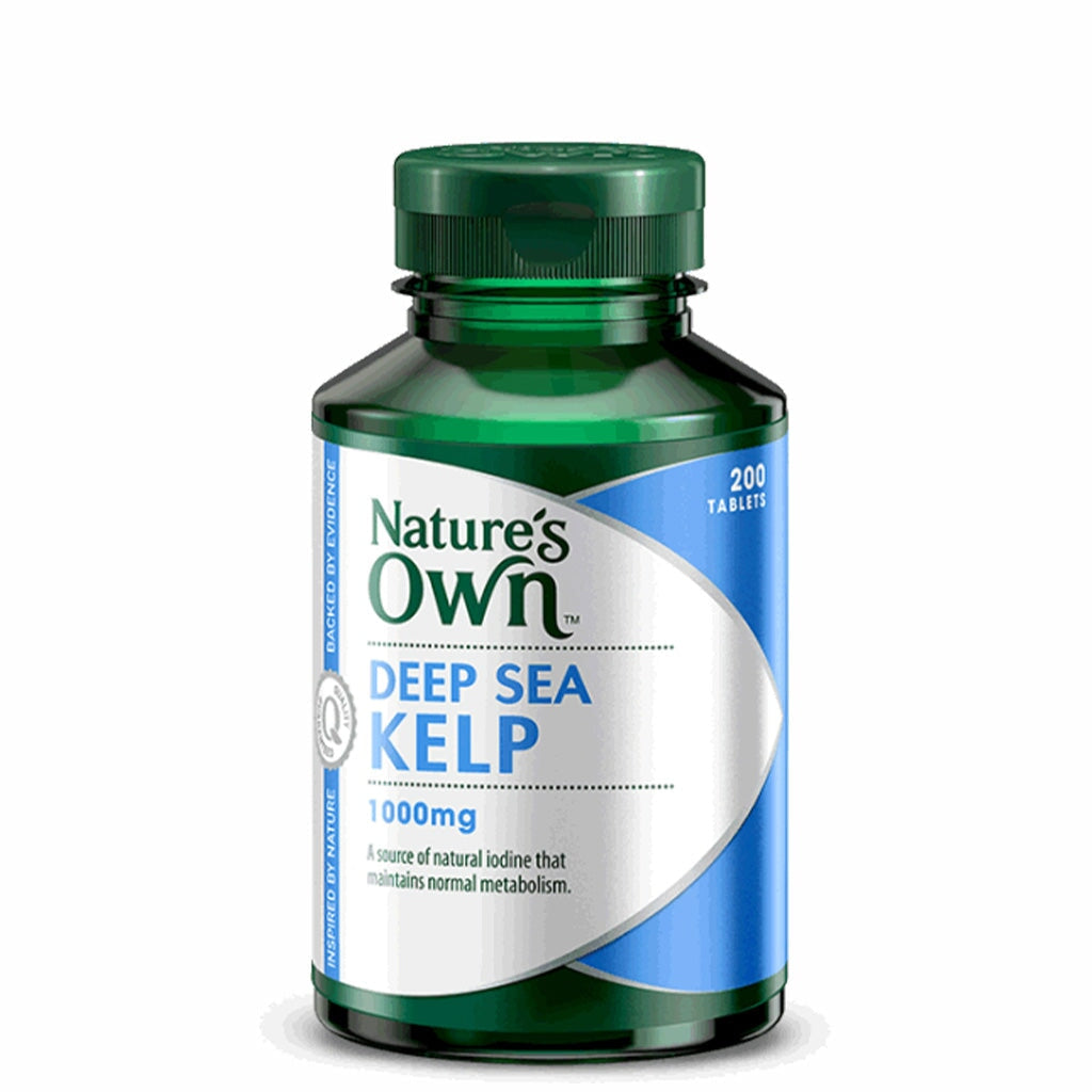 Natures Own Deep Sea Kelp 1000Mg – Mr Vitamins
