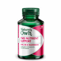 Natures Own Pms Nutrient Support Zinc B6 & Magnesium