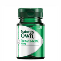Natures Own Siberian Ginseng 1000mg
