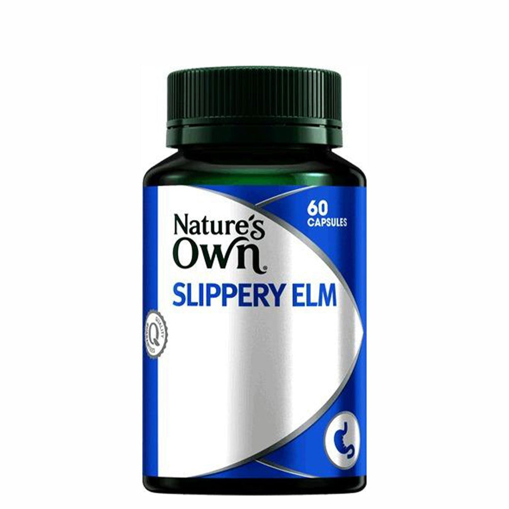 Natures Own Slippery Elm 400mg Capsules