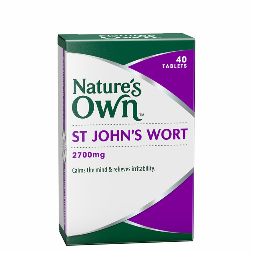 Natures Own St John's Wort 2700mg Tablets
