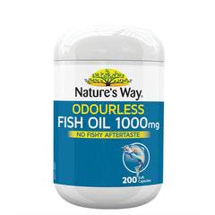 Natures Way Fish Oil Odourless 1000mg