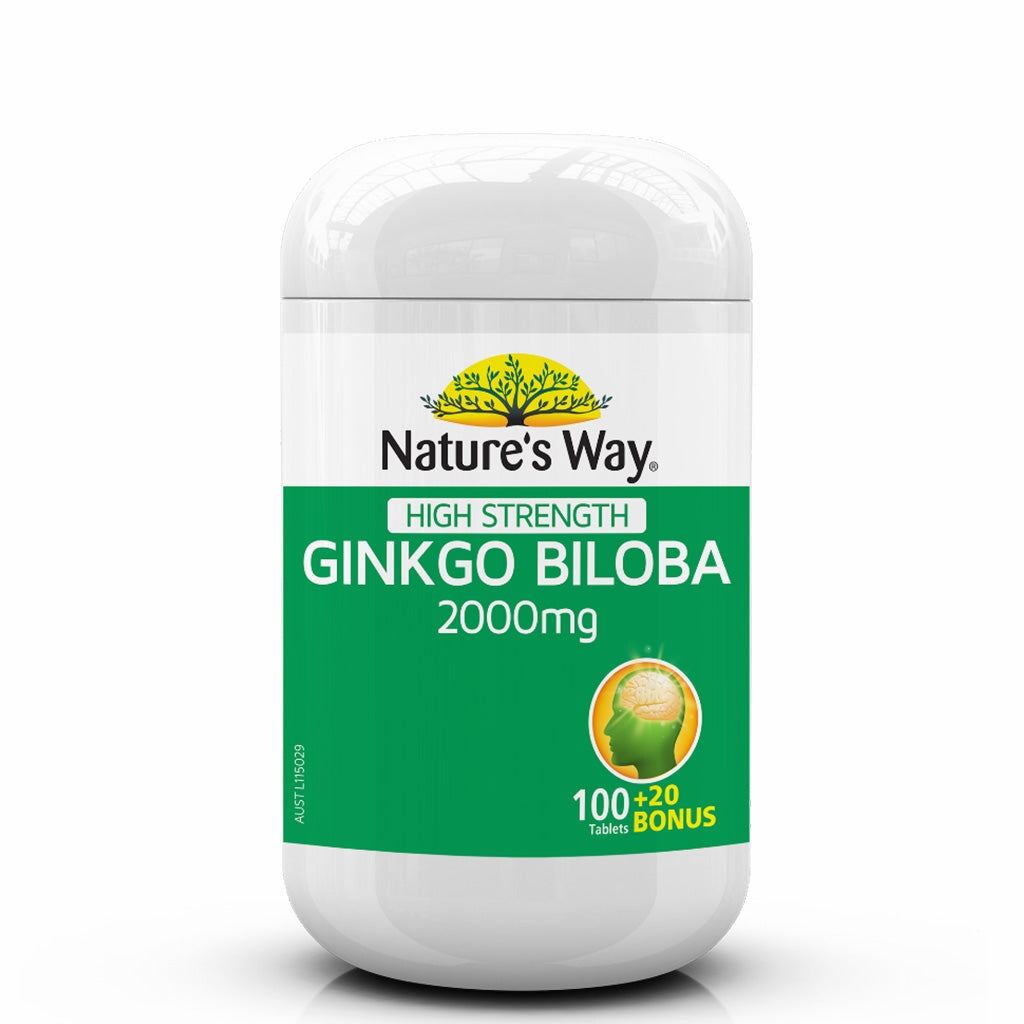 Natures Way High Strength Ginkgo Biloba