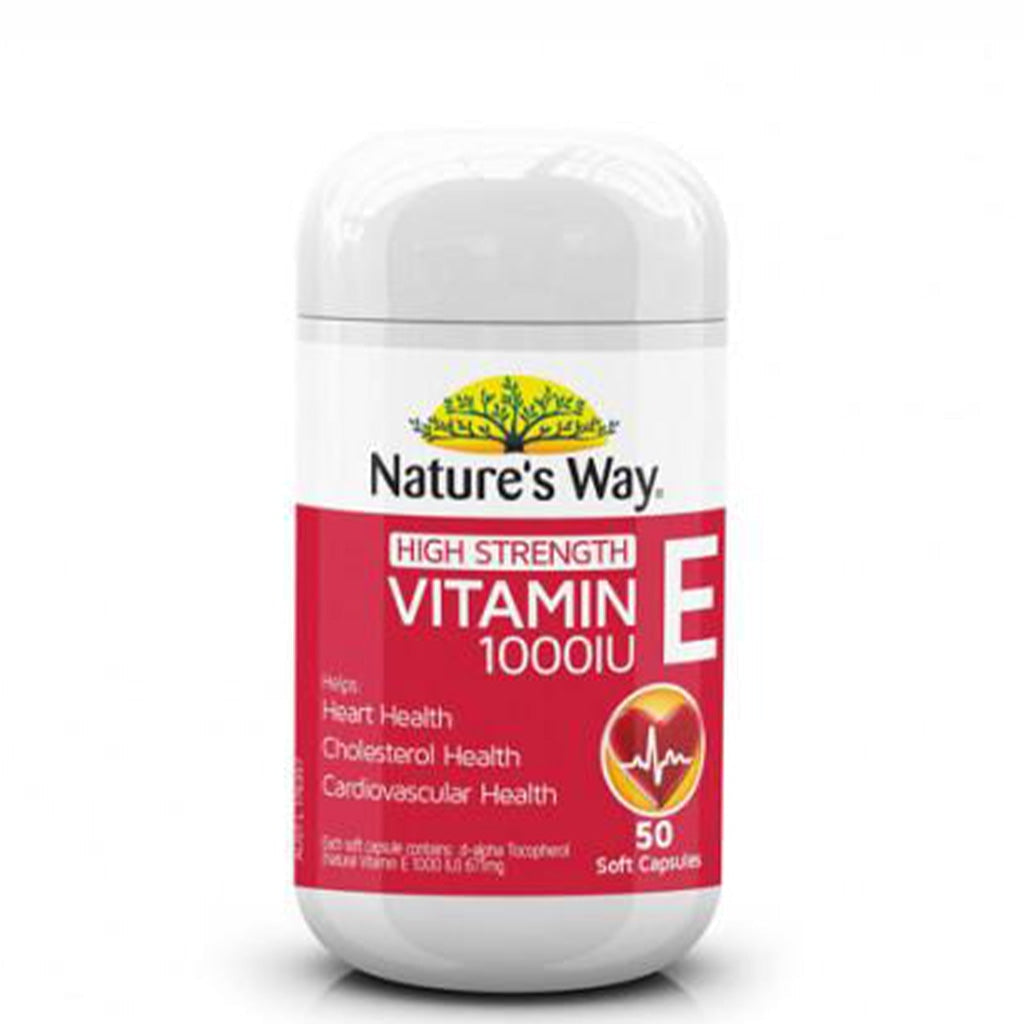 Natures Way High Strength Vitamin E 1000iu