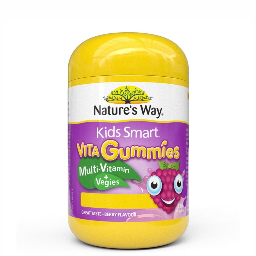 Natures Way Kids Smart Vita Gummies Multivitamin + Vegies
