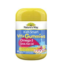 Natures Way Kids Smart Vita Gummies Omega 3 Fish Oil