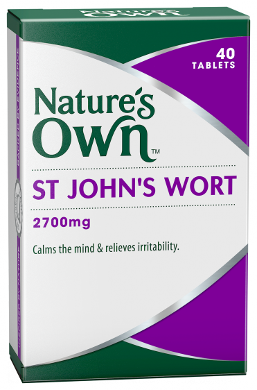 Natures Own St John's Wort 2700mg Tablets