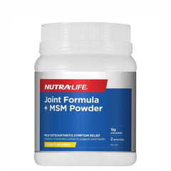 Nutralife Joint Formula + MSM Powder