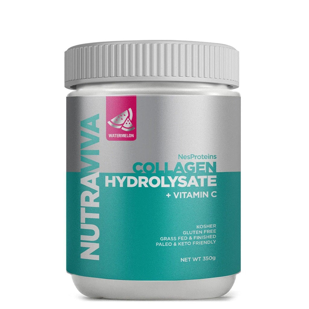 NutraViva NesProteins Collagen Hydrolysate + Vitamin C Watermelon