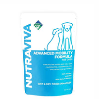 NutraViva Pet Advanced Mobility Formula For Dogs (Wet & Dry Food Enhancer)