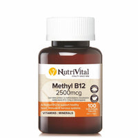 Nutrivital Methyl B12 2500mcg