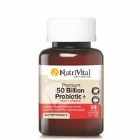 Nutrivital Premium 50 Billion Probiotic+ (Shelf Stable)