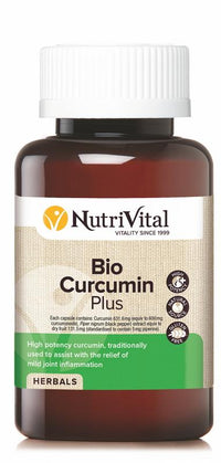 Nutrivital Biocurcumin Plus 120 Capsules | Mr Vitamins