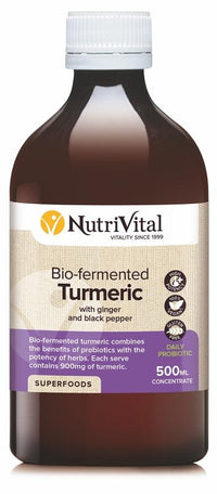 NV TURMERIC and GINGER 500ML | Mr Vitamins