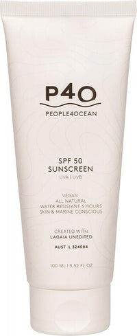People4Ocean Natural Vegan Sunscreen SPF50 100ml