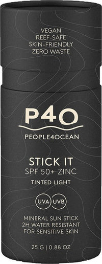 People4Ocean Stick It - coloured Zinc SPF50+ Tinted Light