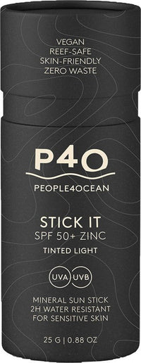 People4Ocean Stick It - coloured Zinc SPF50+ Tinted Light