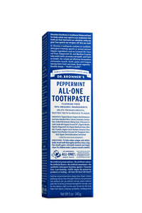 Dr. Bronners All-One Toothpaste - Peppermint
