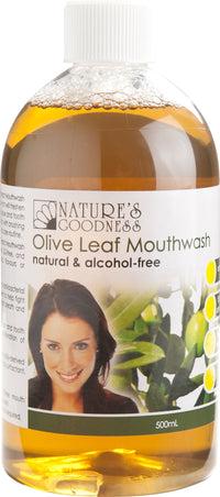 Natures Goodness Olive Leaf Mouthwash