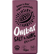 Ombar Salt n Nibs Chocolate | Mr Vitamins