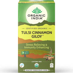 Organic India Tulsi Cinnamon Giloy DEL