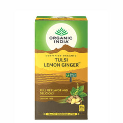 Organic India Tulsi Lemon Ginger Teabags