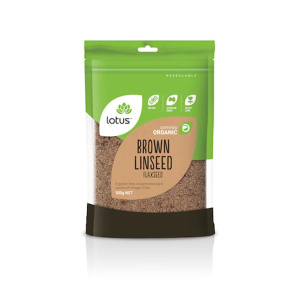 Lotus Organic Brown Linseed