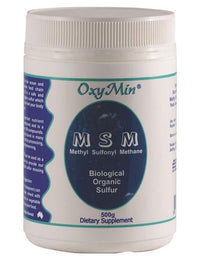 OXYMIN MSM 500GM 500G | Mr Vitamins