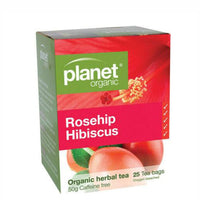 Planet Organics Rosehip Hibiscus Tea