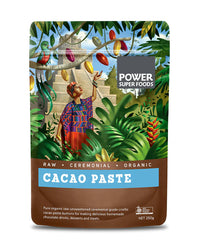 Power Superfoods Cacao Paste Raw Buttons - Certified Organic 500g | Mr Vitamins