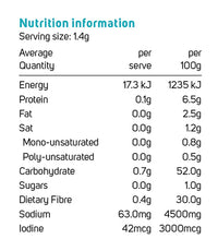 Power Superfoods Wakame Leaf - Tasmanian Certified Organic 25g | Mr Vitamins