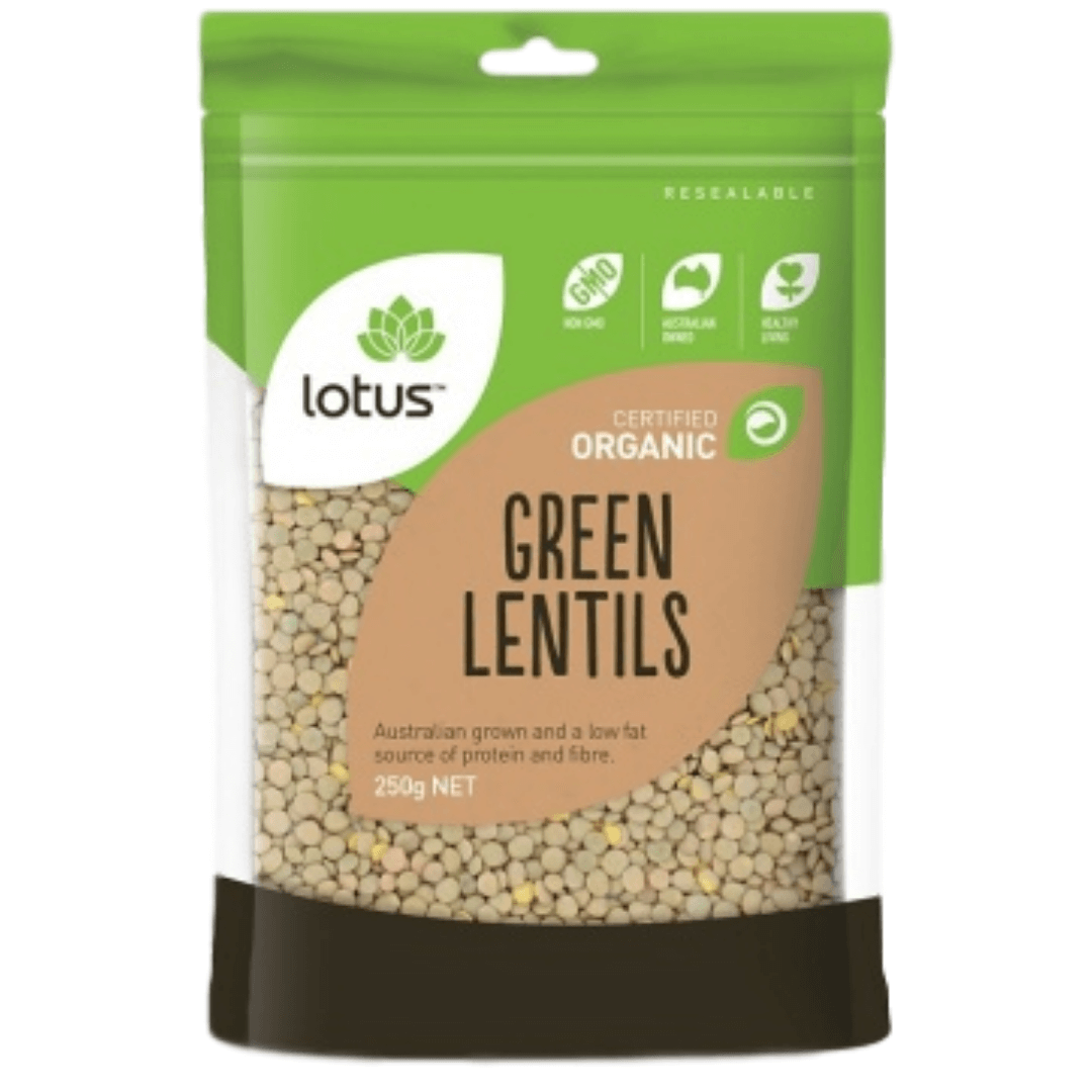 Lotus Organic Green Lentils