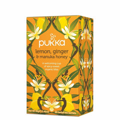 Pukka Lemon Ginger and Manuka Honey Tea