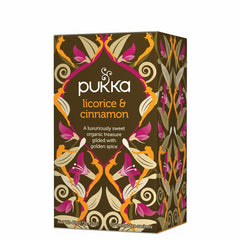 Pukka Licorice and Cinnamon Tea