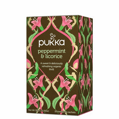Pukka Peppermint and Licorice Tea