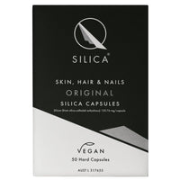 Qsilica Colloidal Silica Skin Hair & Nails 50 Capsules | Mr Vitamins