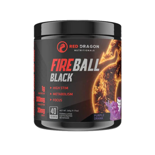 Red Dragon Fireball Black - High Strength Fat Burner